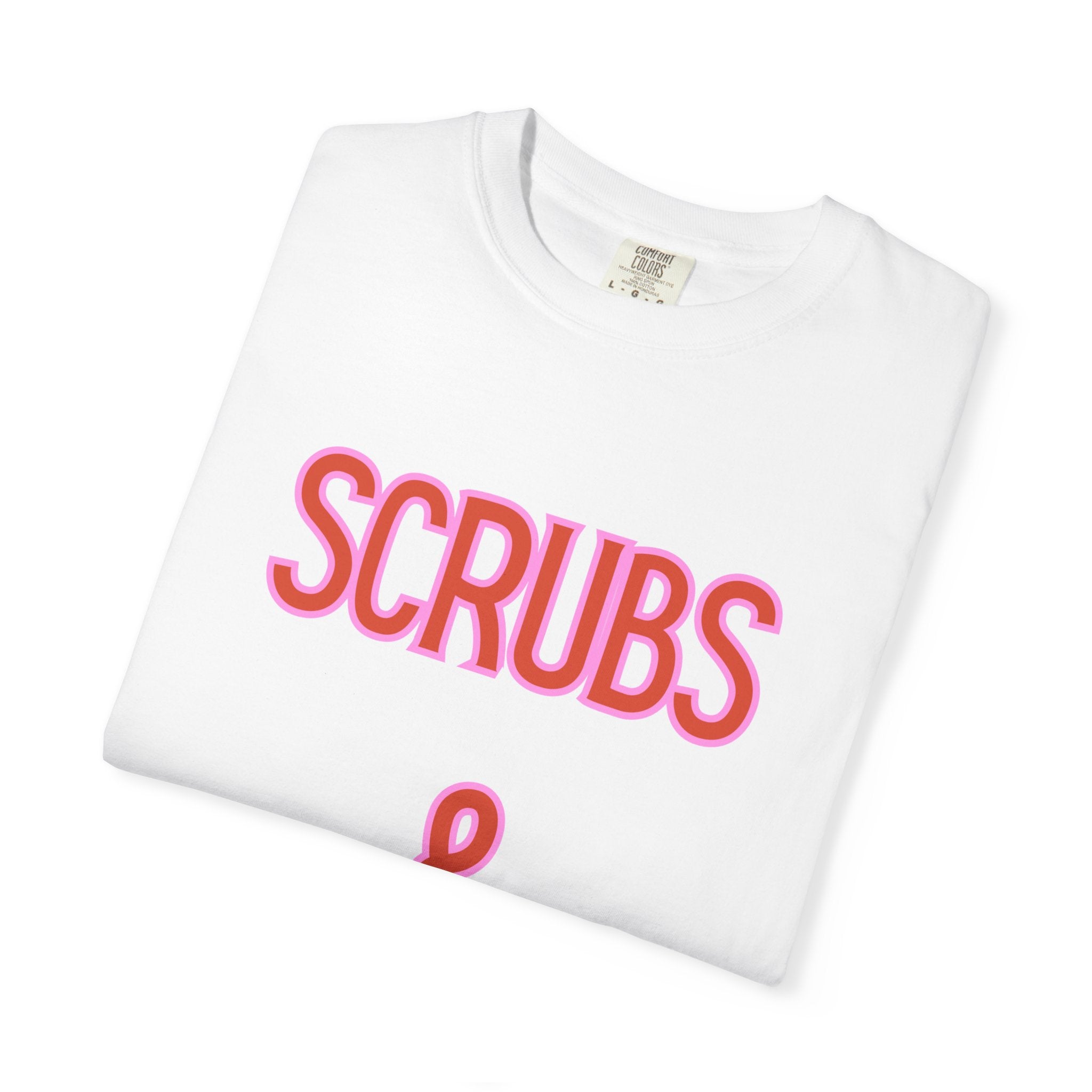 Scrubs & Coffee T-Shirt — Nurse Graphic Tee for Healthcare Workers