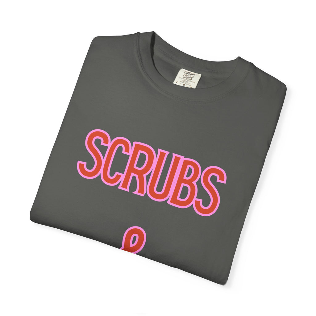 Scrubs & Coffee T-Shirt — Nurse Graphic Tee for Healthcare Workers