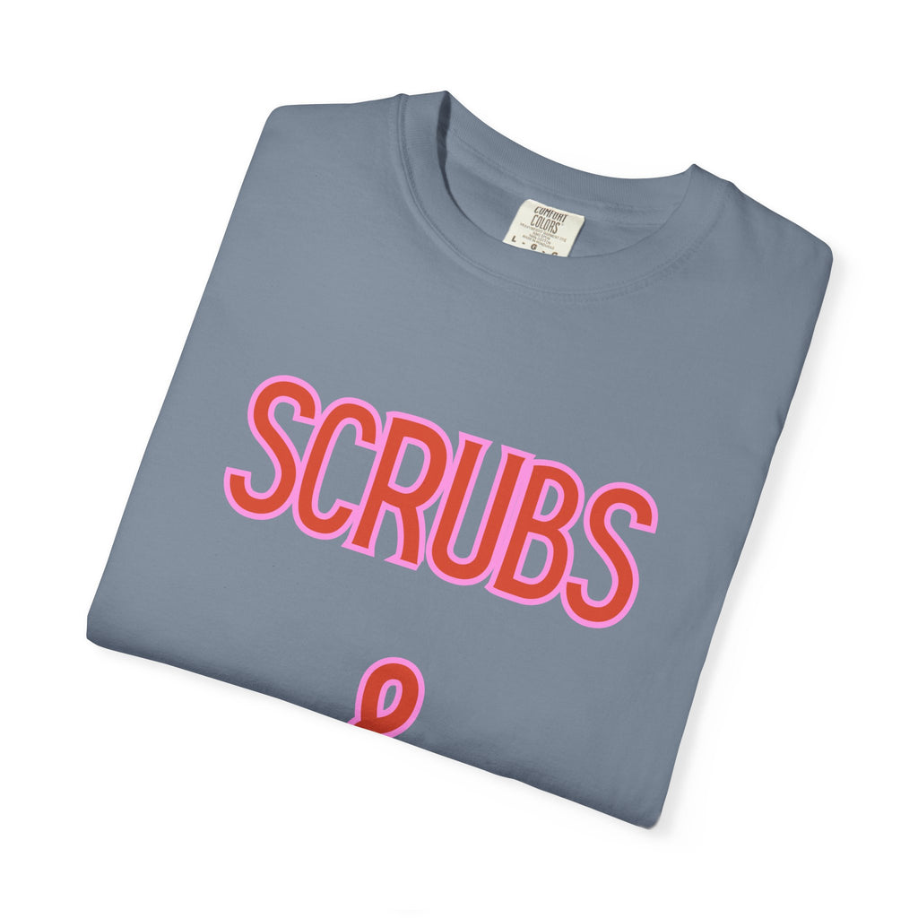 Scrubs & Coffee T-Shirt — Nurse Graphic Tee for Healthcare Workers