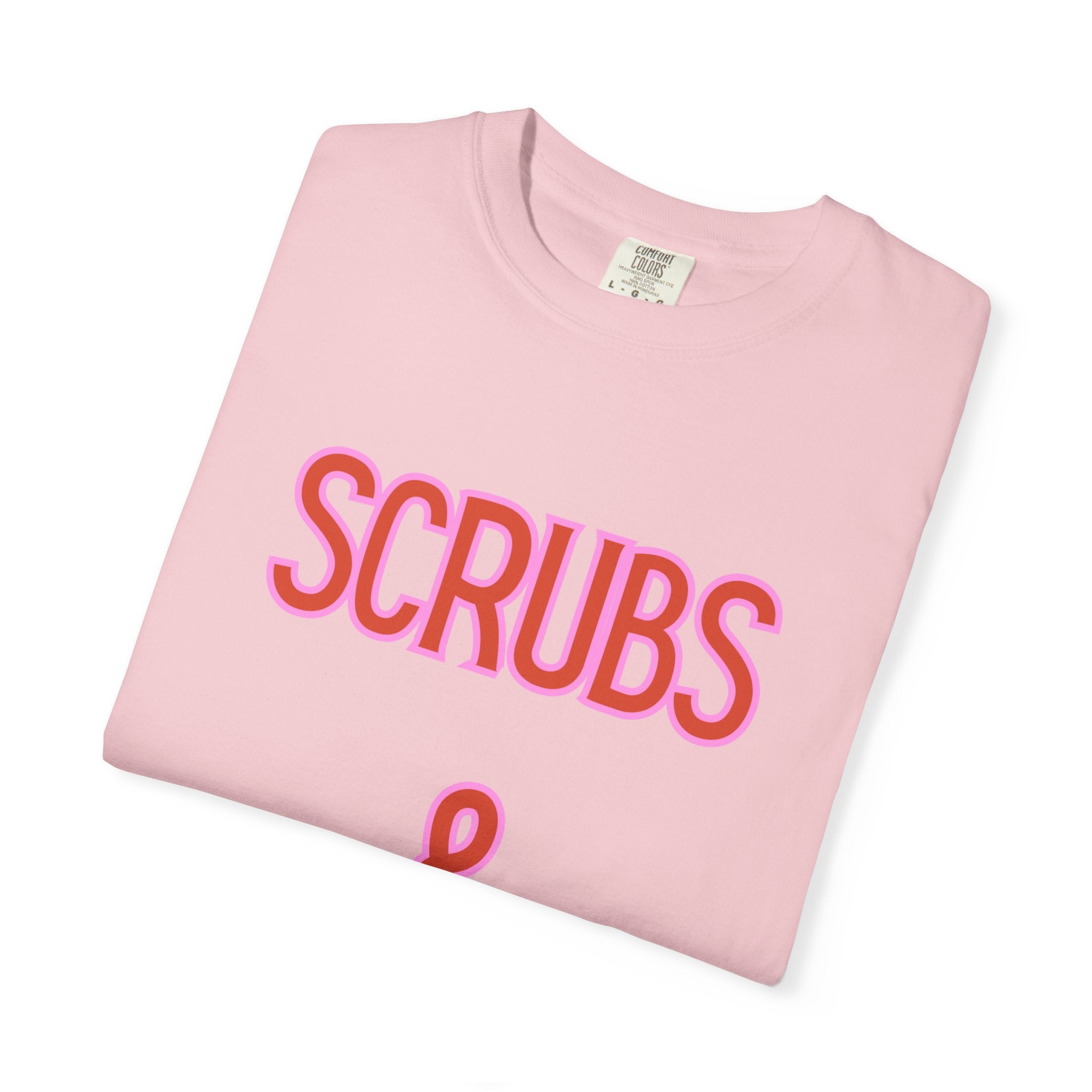 Scrubs & Coffee T-Shirt — Nurse Graphic Tee for Healthcare Workers