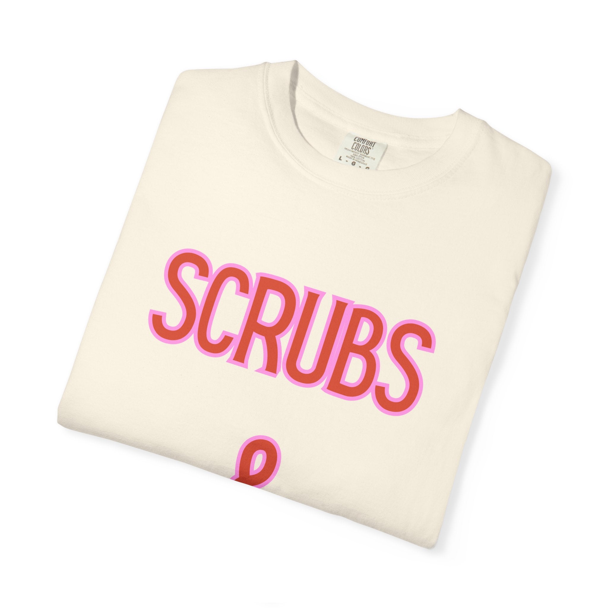 Scrubs & Coffee T-Shirt — Nurse Graphic Tee for Healthcare Workers
