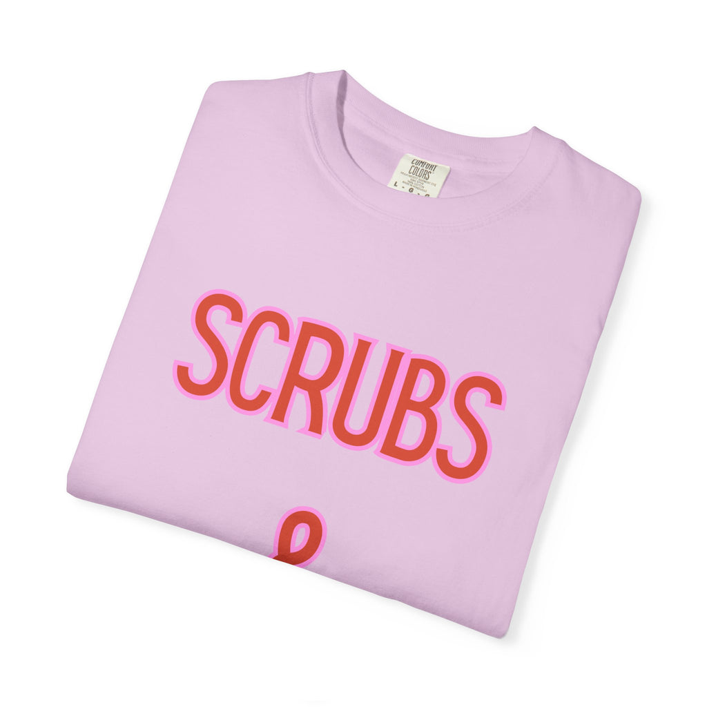 Scrubs & Coffee T-Shirt — Nurse Graphic Tee for Healthcare Workers