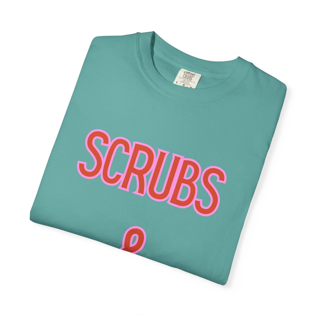 Scrubs & Coffee T-Shirt — Nurse Graphic Tee for Healthcare Workers
